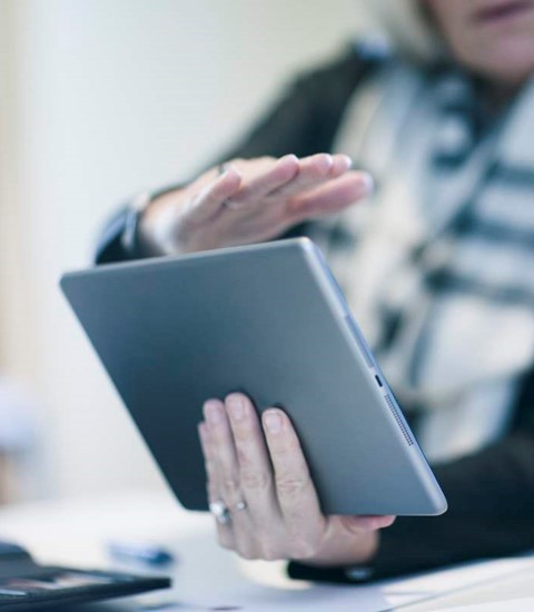 Hr og digitalisering - Ipad illustrerer endringer